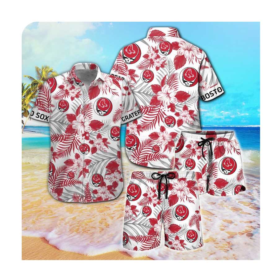 Boston Red Sox And Kiss Hawaii Shirt Summer Button Up Shirt For Men Women Boston Red Sox And Kiss Hawaii Shirt Summer Button Up Shirt For Men Women