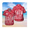 Boston Red Sox Short Sleeve Button Up Tropical Aloha Hawaiian Shirts MLB