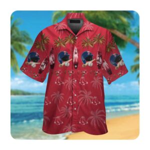 Boston Red Sox Hawaii Shirt Summer Button Up Shirt For Men Women