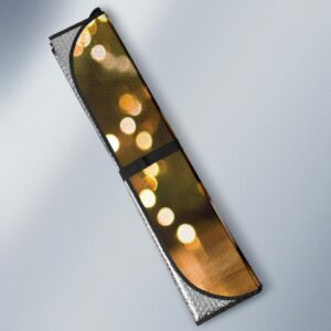 Christmas New Year Cute Dog Car Auto Sunshade