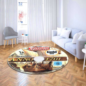 1701 A.D. 2006 Disc Round Rug Carpet