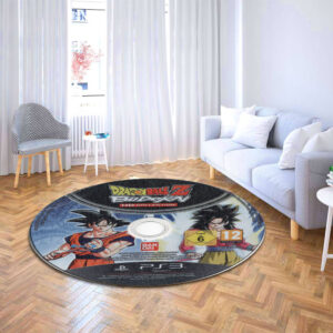 Dragon Ball Z Budokai HD Collection 2012 Disc Round Rug Carpet