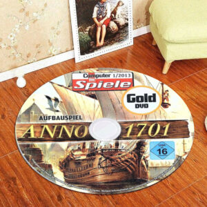 Circle Rug 1701 A.D. 2006 Disc Round Rug Carpet