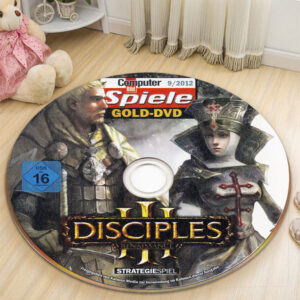 Circle Rug Carpet Disciples III Renaissance Disc Round Rug Carpet