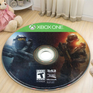 Circle Rug Carpet Halo 5 Guardians 2015 Disc Round Rug Carpet