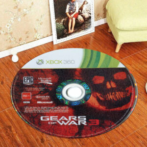 Circle Rug Gears of War 3 Round Rug Carpet