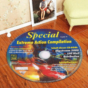 Circle Rug Special Extreme Action Compilation Slipstream 5000 Disc Round Rug Carpet