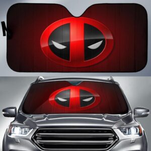 Deadpool Emblem Car Auto Sunshade