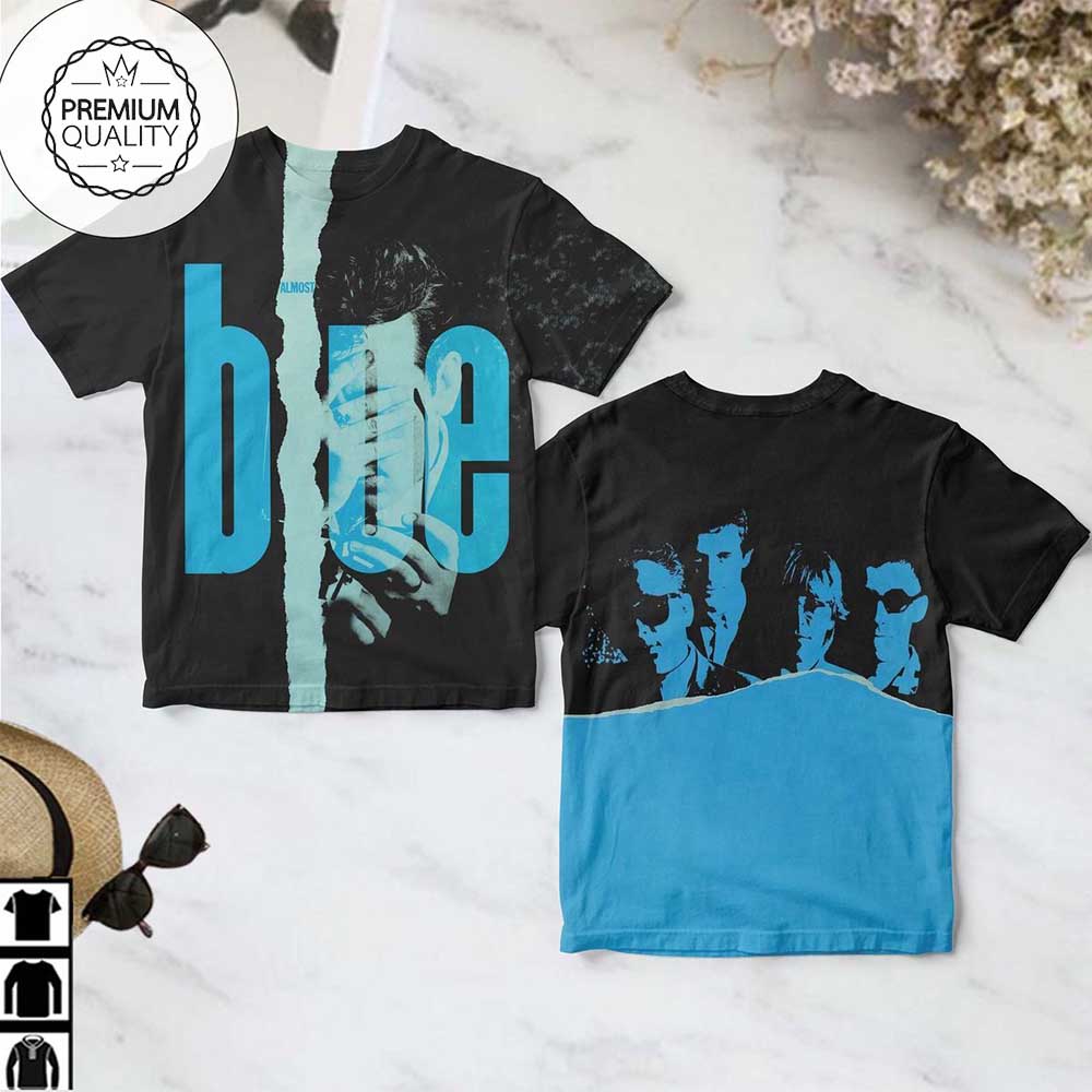 Elvis Costello Almost Blue Album AOP T-Shirt Elvis Costello Almost Blue Album AOP T-Shirt