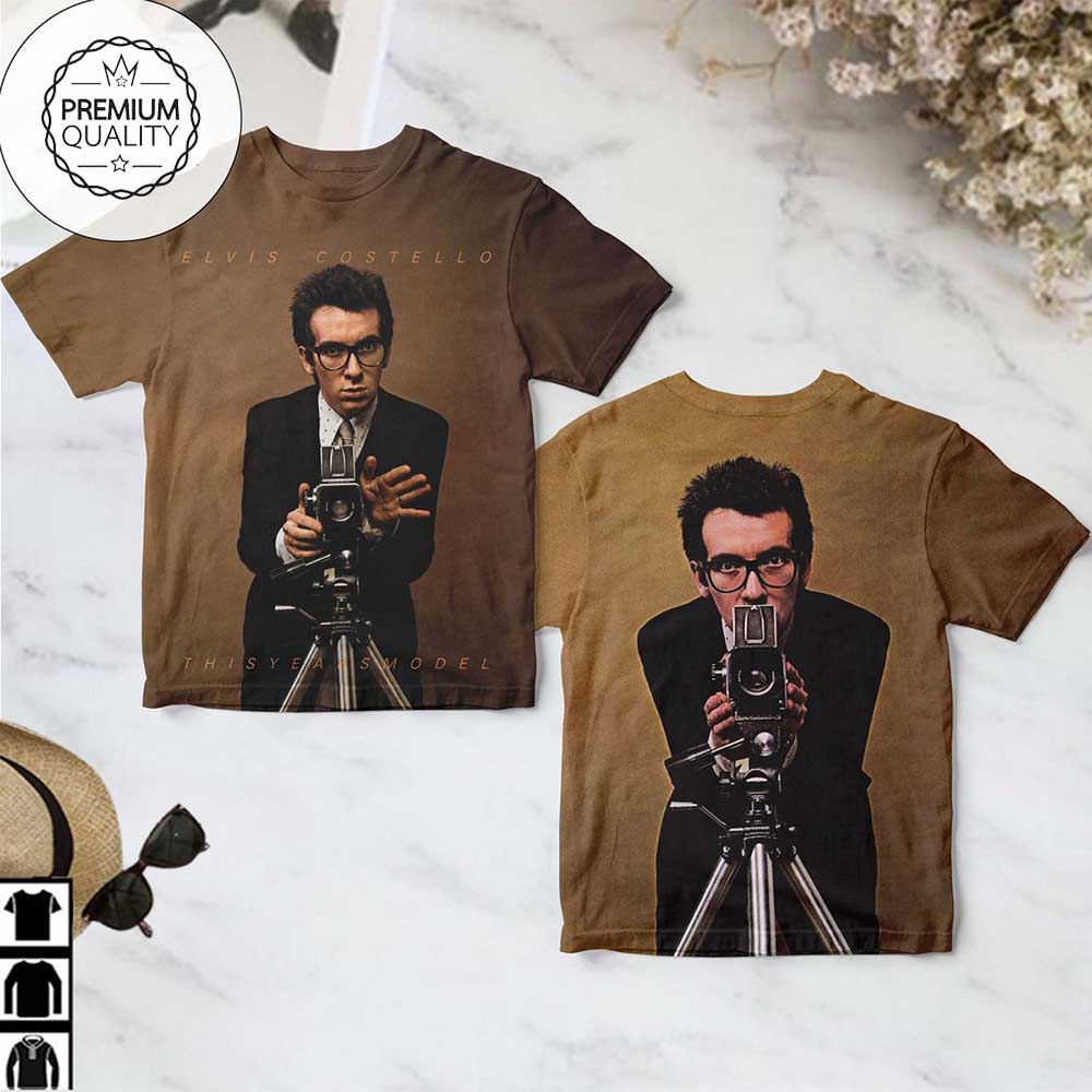Elvis Costello This Year’s Model Album AOP T-Shirt Elvis Costello This Year’s Model Album AOP T-Shirt
