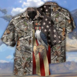 Falconry hunting Hawaiian Shirt, Beach Shorts Falconry hunting Hawaiian Shirt, Beach Shorts