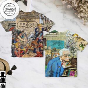 Frank Zappa The Grand Wazoo Album AOP T-Shirt