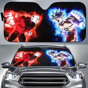 Goku Vs Jiren Car Auto Sunshade