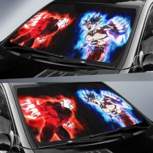 Goku Vs Jiren Car Auto Sunshade