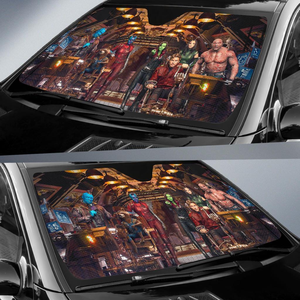 Guardians Of The Galaxy Car Auto Sunshade Guardians Of The Galaxy Car Auto Sunshade