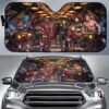 Goku Vs Jiren Car Auto Sunshade