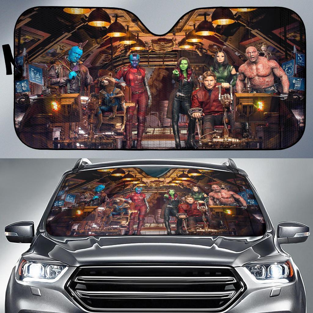 Guardians Of The Galaxy Car Auto Sunshade Guardians Of The Galaxy Car Auto Sunshade