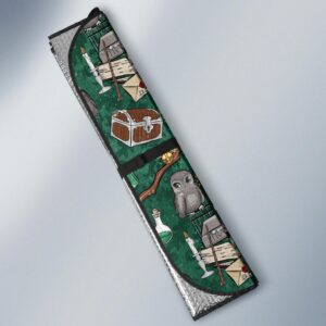 Harry Potter Green Car Auto Sunshade