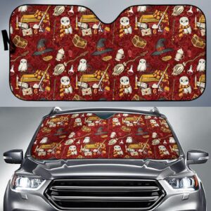 Harry Potter Red Car Auto Sunshade