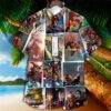 Los Angeles Rams 1963 Retrocards Set Vintage Aloha Hawaiian Shirt