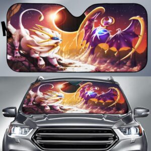 Legendary Pokemon Car Auto Sunshade
