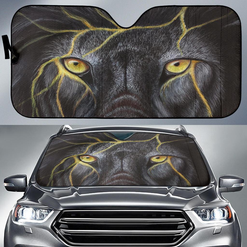 Lion Eyes Car Auto Sunshade