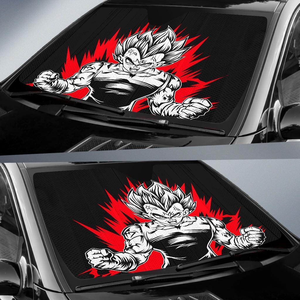 Majin Vegeta Car Sunshade Majin Vegeta Car Sunshade