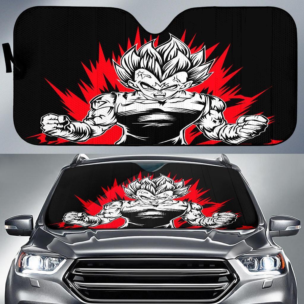 Majin Vegeta Car Sunshade Majin Vegeta Car Sunshade
