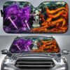 Nature White Unicorn Horse Car Auto Sunshade Nature White Unicorn Horse Car Auto Sunshade
