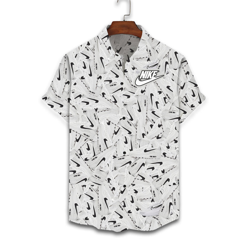 Nike Air Max 90s Pattern Limited Hawaiian Shirt Shorts and Flip Flops Combo Nike Air Max 90s Pattern Limited Hawaiian Shirt Shorts and Flip Flops Combo