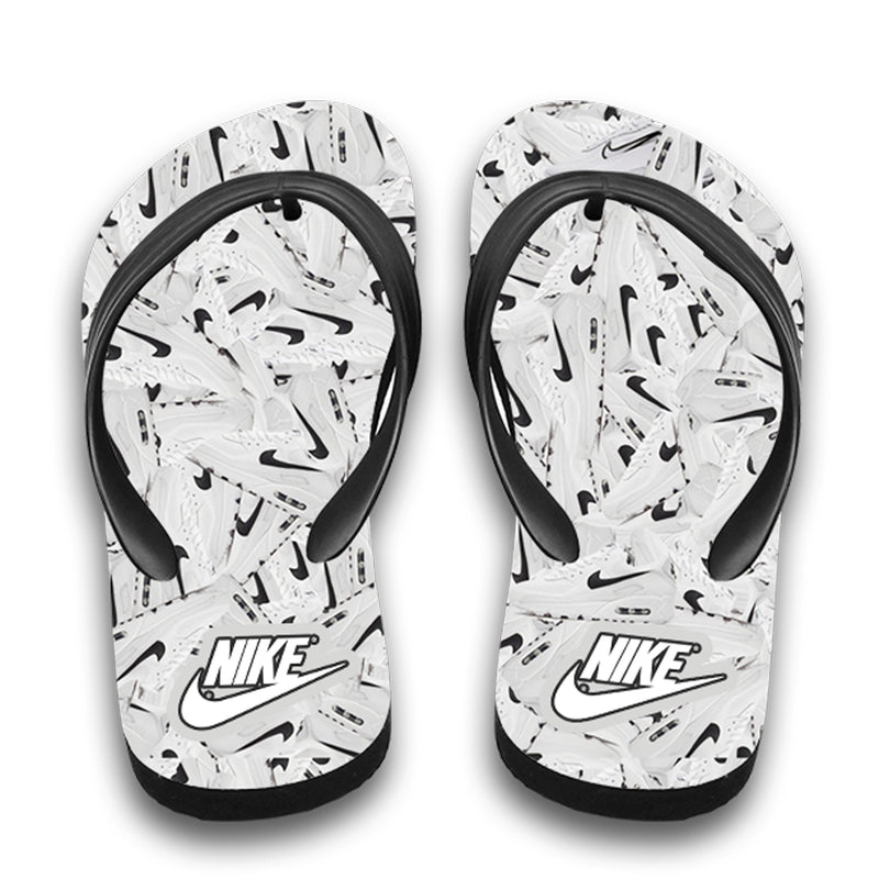 Nike Air Max 90s Pattern Limited Hawaiian Shirt Shorts and Flip Flops Combo Nike Air Max 90s Pattern Limited Hawaiian Shirt Shorts and Flip Flops Combo