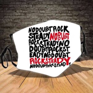 No Doubt Rock Steady Album Face Mask