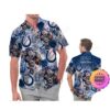 Indianapolis Colts Aloha Hawaiian Shirt, Beach Shorts Custom Name For Men Women