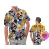 Philadelphia Phillies America Flag Tropical Floral MLB Aloha Hawaiian Shirt, Beach Shorts Custom Name For Men Women