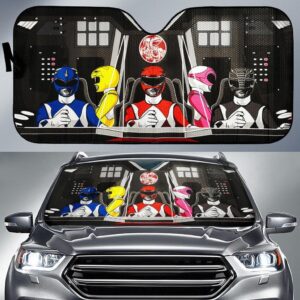 Power Rangers Car Auto Sunshade