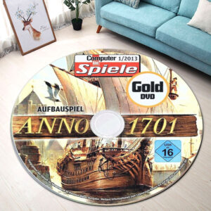 Round Rug 1701 A.D. 2006 Disc Round Rug Carpet