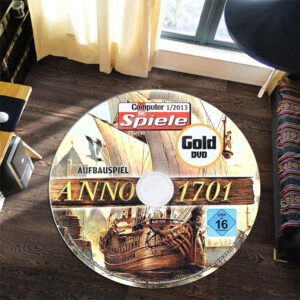 1701 A.D. 2006 Disc Round Rug Carpet