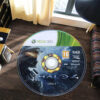 Halo 2 Games For Windows Disc Round Rug Carpet