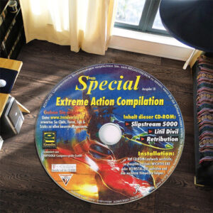 Special Extreme Action Compilation Slipstream 5000 Disc Round Rug Carpet