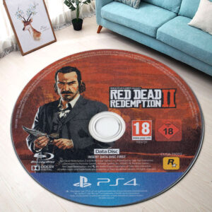 Red Dead Redemption II Disc Round Rug Carpet