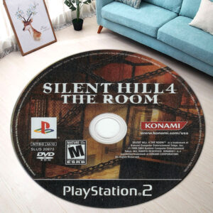 Silent Hill 4 PlayStation 2 Disc Round Rug Carpet