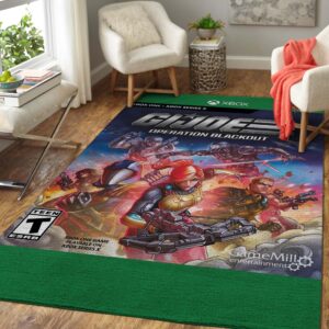 G.I Joe Operation Blackout Xbox One Rug Carpet