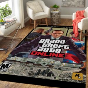 Grand Theft Auto Online Criminal Enterprise Starter Pack Rug Carpet