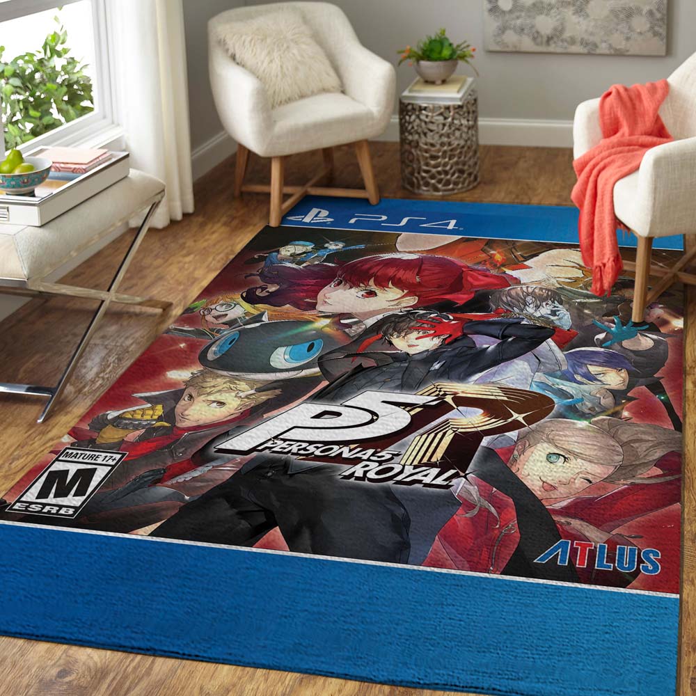 Persona 5 Royal PS4 Rug Carpet Persona 5 Royal PS4 Rug Carpet