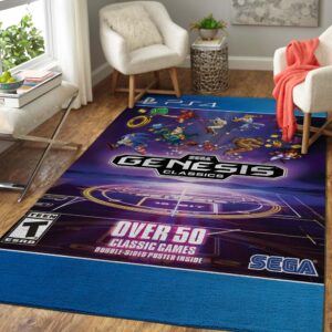 SEGA Genesis Classics PS4 Rug Carpet
