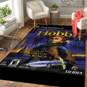 The Hobbit The Prelude To The Lord Of The Rings Game Rug Carpet