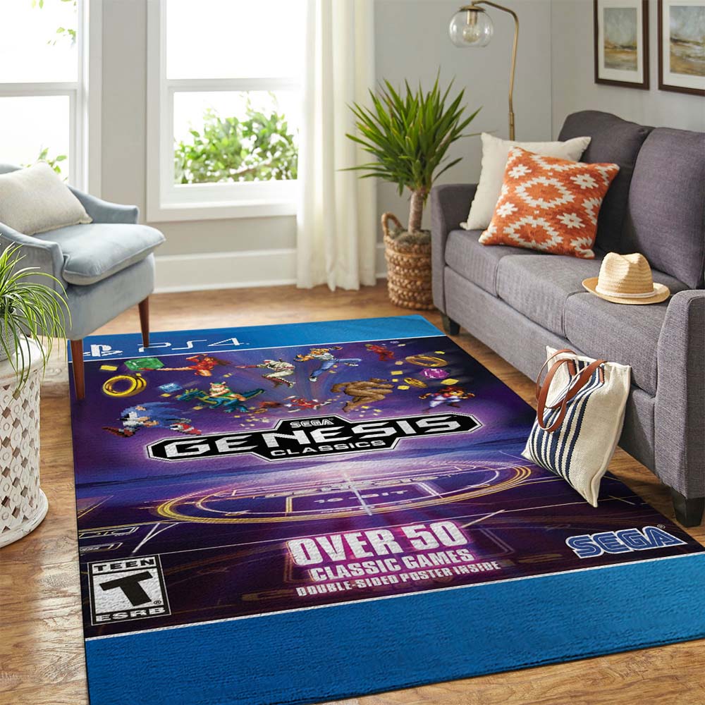 SEGA Genesis Classics PS4 Rug Carpet SEGA Genesis Classics PS4 Rug Carpet
