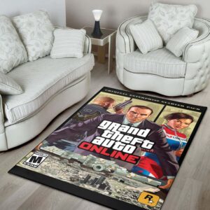 Grand Theft Auto Online Criminal Enterprise Starter Pack Rug Carpet