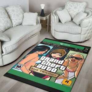 Grand Theft Auto Trilogy The Definitive Edition Rug Carpet