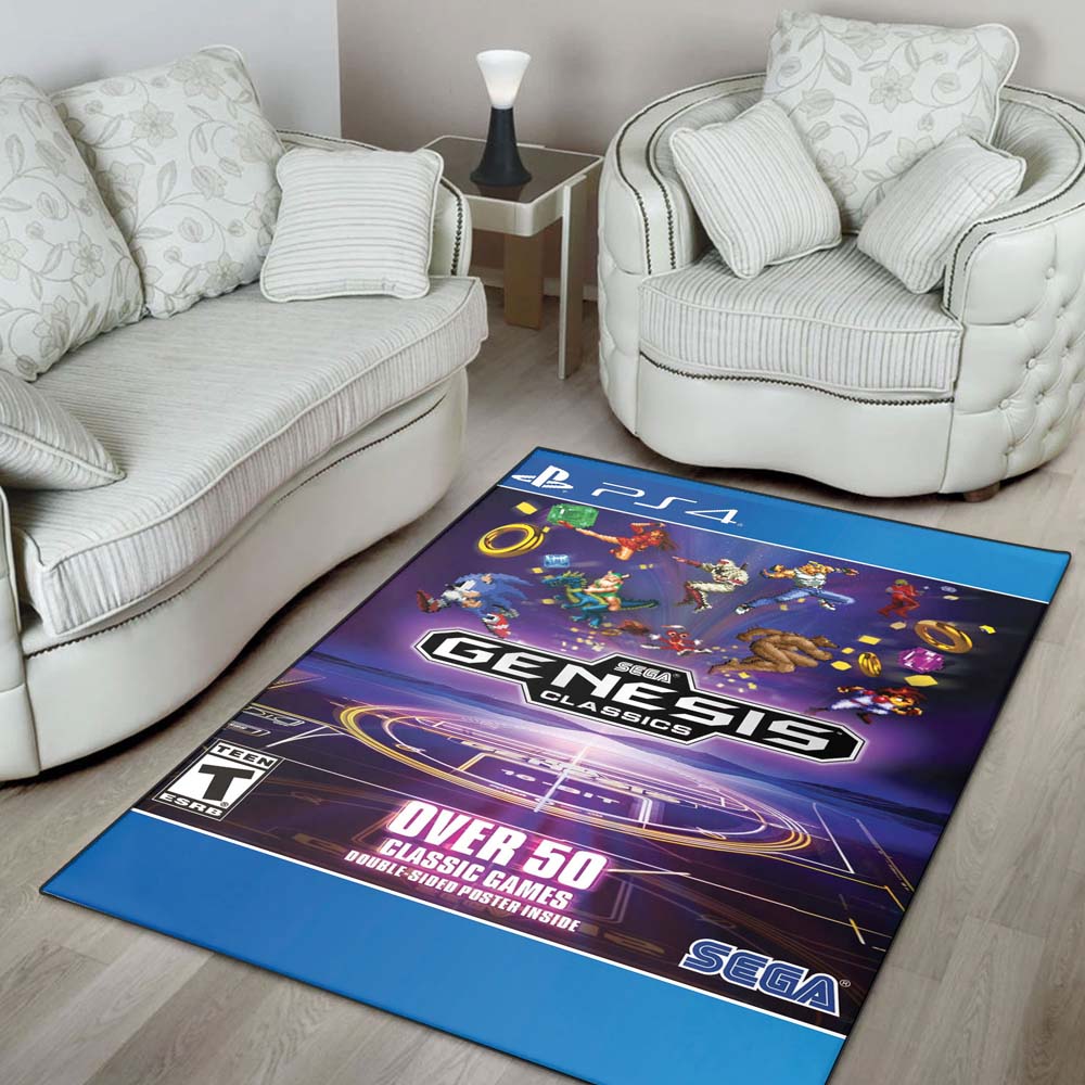 SEGA Genesis Classics PS4 Rug Carpet SEGA Genesis Classics PS4 Rug Carpet